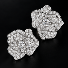 Lab-created moissanite Earrings E3333 — craftsmanship detail