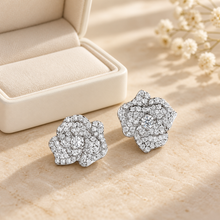 Lab-created moissanite Earrings E3333 — gift-box presentation
