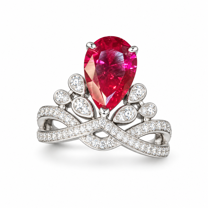 Lab-Created Ruby Ring R4377