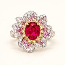 Ruby Camellia AI presentation preview; not exact-item, material, stone, or scale proof.