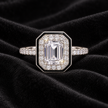 [Correnva V3 velvet main] Noir Portal Ring. AI-assisted presentation image on a dark velvet art direction; not exact-item, material, stone identity, scale, size, or inventory proof.