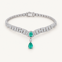 Seafoam Drop Bracelet. AI-assisted presentation image based on supplier reference; not exact-item, material, stone, scale, size, or inventory proof.