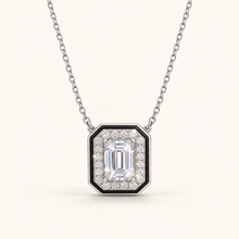 [Correnva V2 main] Noir Portal Pendant. AI-assisted presentation image based on a supplier reference; not exact-item, material, stone identity, scale, size, or inventory proof.