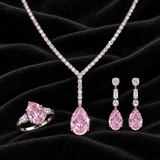 Rosewater Pear Necklace