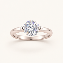 [Correnva V2 main] Lucent Orbit Ring. AI-assisted presentation image based on a supplier reference; not exact-item, material, stone identity, scale, size, or inventory proof.