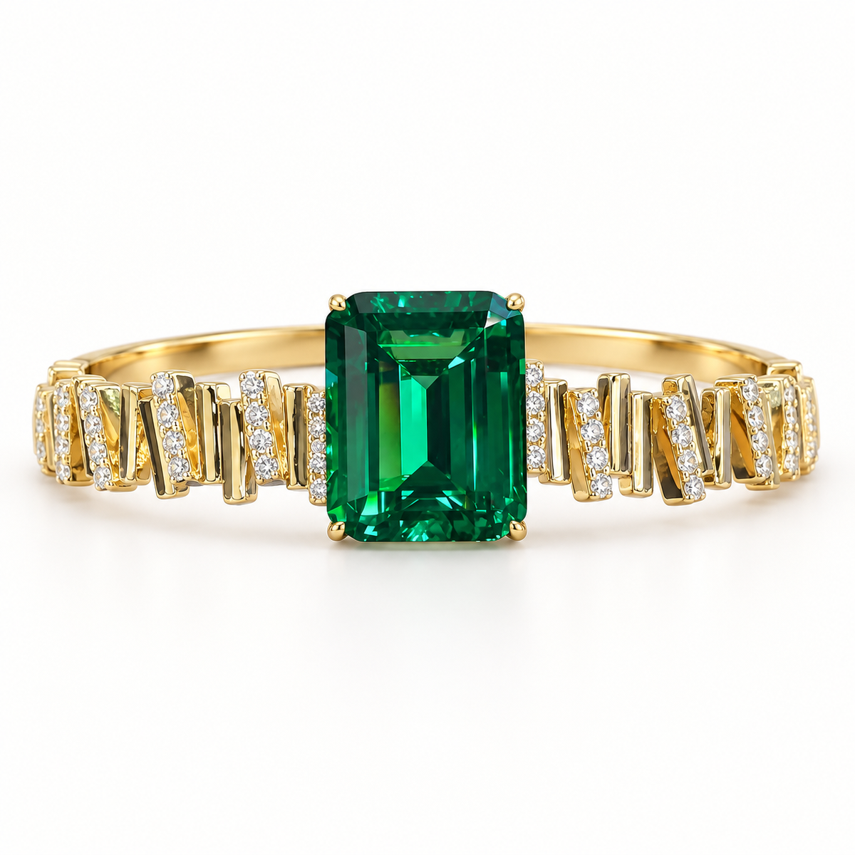 Verdant Link Bracelet. AI-assisted presentation image based on supplier reference; not exact-item, material, stone, scale, size, or inventory proof.