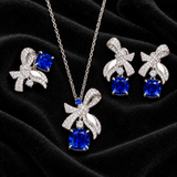 Cobalt Papillon Pendant
