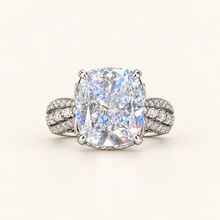 [Correnva V2 main] Lucent Radiant Ring. AI-assisted presentation image based on a supplier reference; not exact-item, material, stone identity, scale, size, or inventory proof.