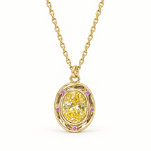 Soleil Arc Pendant. AI-assisted presentation image based on supplier reference; not exact-item, material, stone, scale, size, or inventory proof.